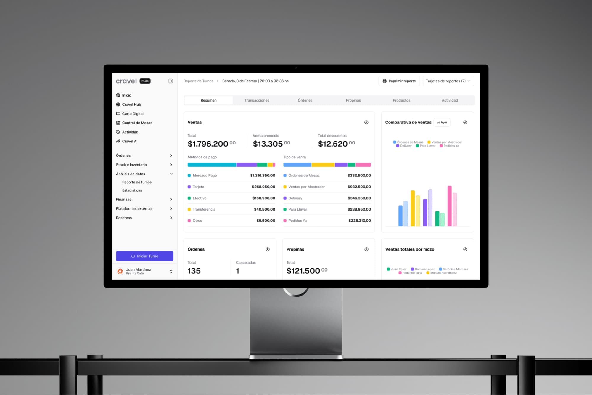 Cravel project screenshot